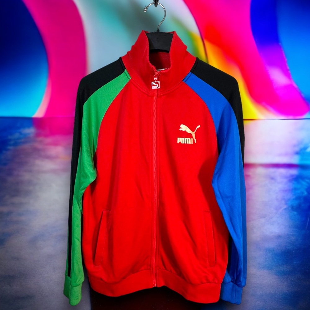 PUMA T7 Track '68 LTD zipper jacket UNISEX running retro colorful athletic wear